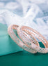 Opal Touch - Shimmering American Diamond Rose Gold Bangles (Pack of 2) - Bangles