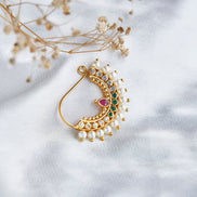 Nose Pin - Shimmering Halo Nose Pin - Opal Touch