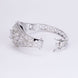Bracelet - Shimmering Rhodium Plated Bracelet - Opal Touch
