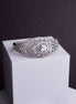Bracelet - Shimmering Rhodium Plated Bracelet - Opal Touch