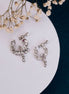 Nose Pin - Shimmering Rhodium Plated Combo Nose Pins - Opal Touch