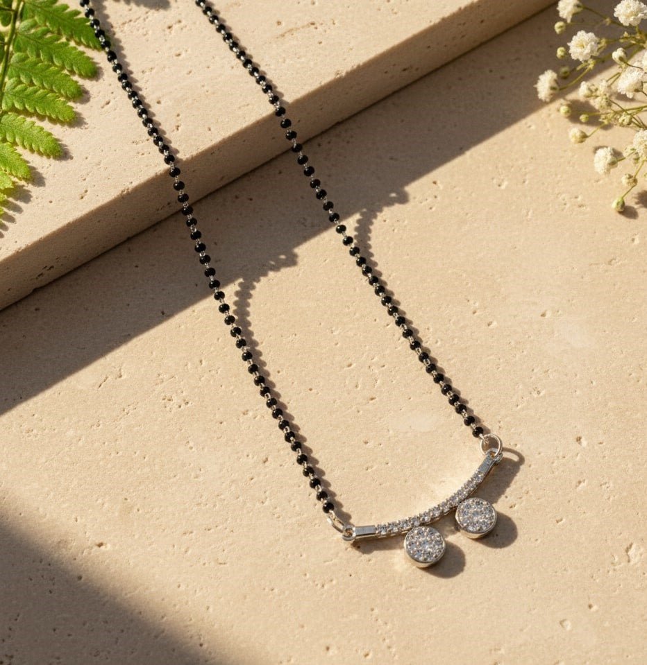 Shimmering Stardust Mangalsutra - Opal Touch