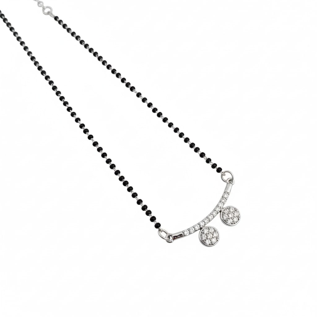 Shimmering Stardust Mangalsutra - Opal Touch