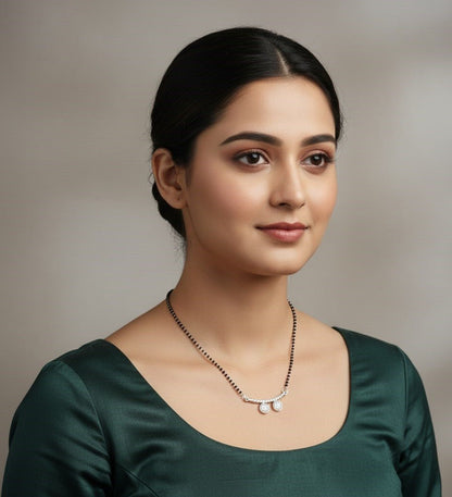 Shimmering Stardust Mangalsutra - Opal Touch