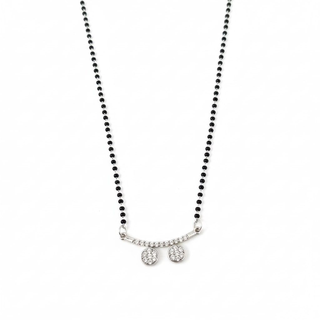 Shimmering Stardust Mangalsutra - Opal Touch