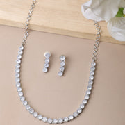 Opal Touch - Shimmering Statement Necklace -