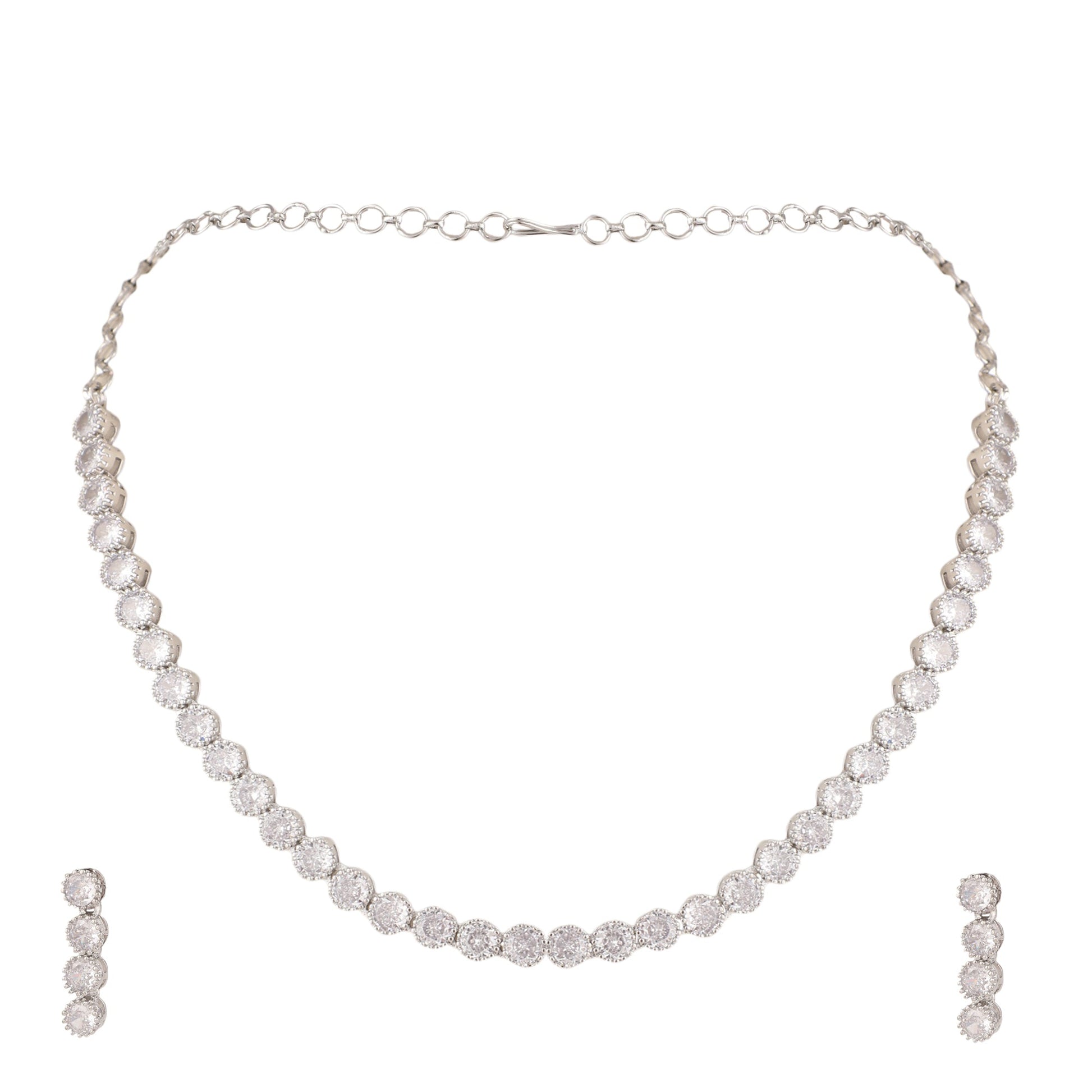 Opal Touch - Shimmering Statement Necklace -