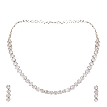 Opal Touch - Shimmering Statement Necklace -