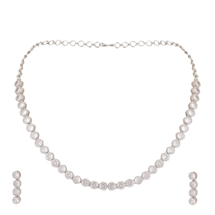 Opal Touch - Shimmering Statement Necklace -