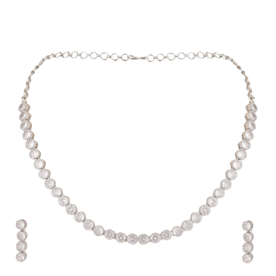 Opal Touch - Shimmering Statement Necklace -