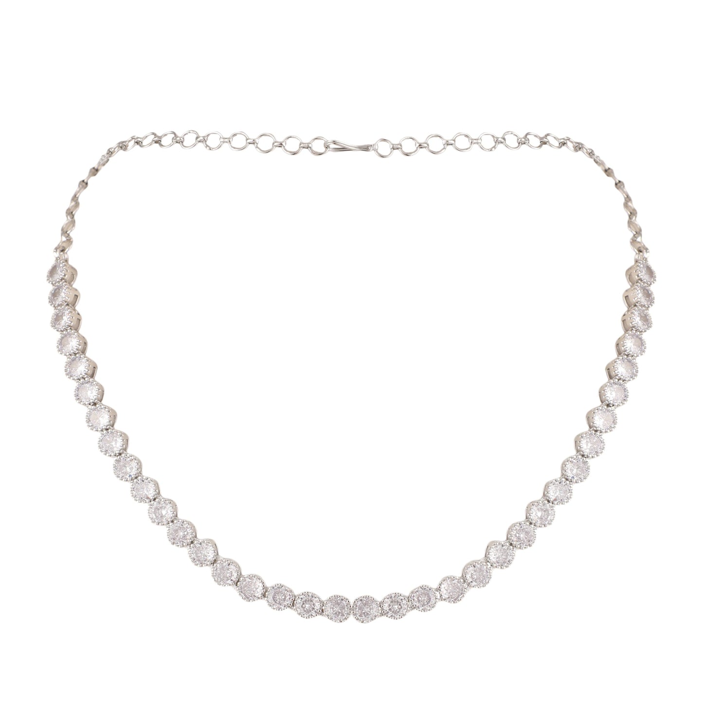 Opal Touch - Shimmering Statement Necklace -