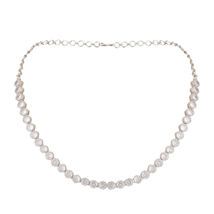 Opal Touch - Shimmering Statement Necklace -