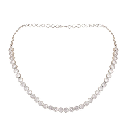 Opal Touch - Shimmering Statement Necklace -