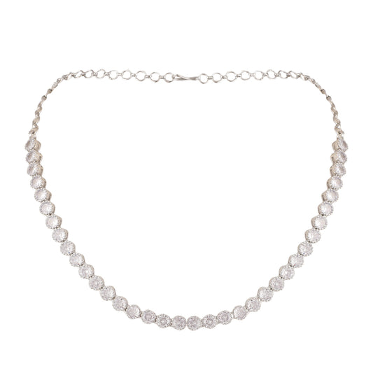 Opal Touch - Shimmering Statement Necklace -