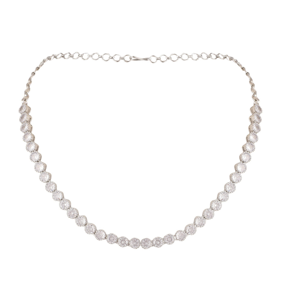 Opal Touch - Shimmering Statement Necklace -
