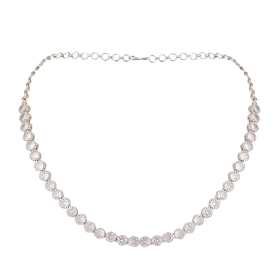 Opal Touch - Shimmering Statement Necklace -