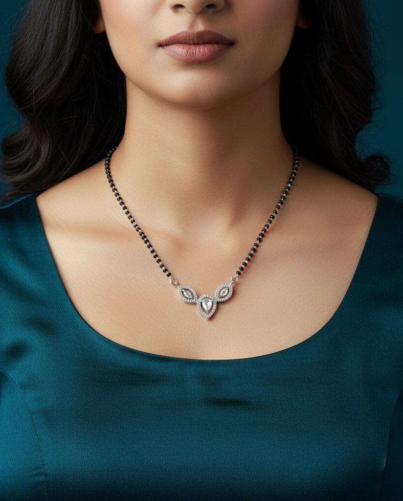 Silent Lumina Mangalsutra - Opal Touch