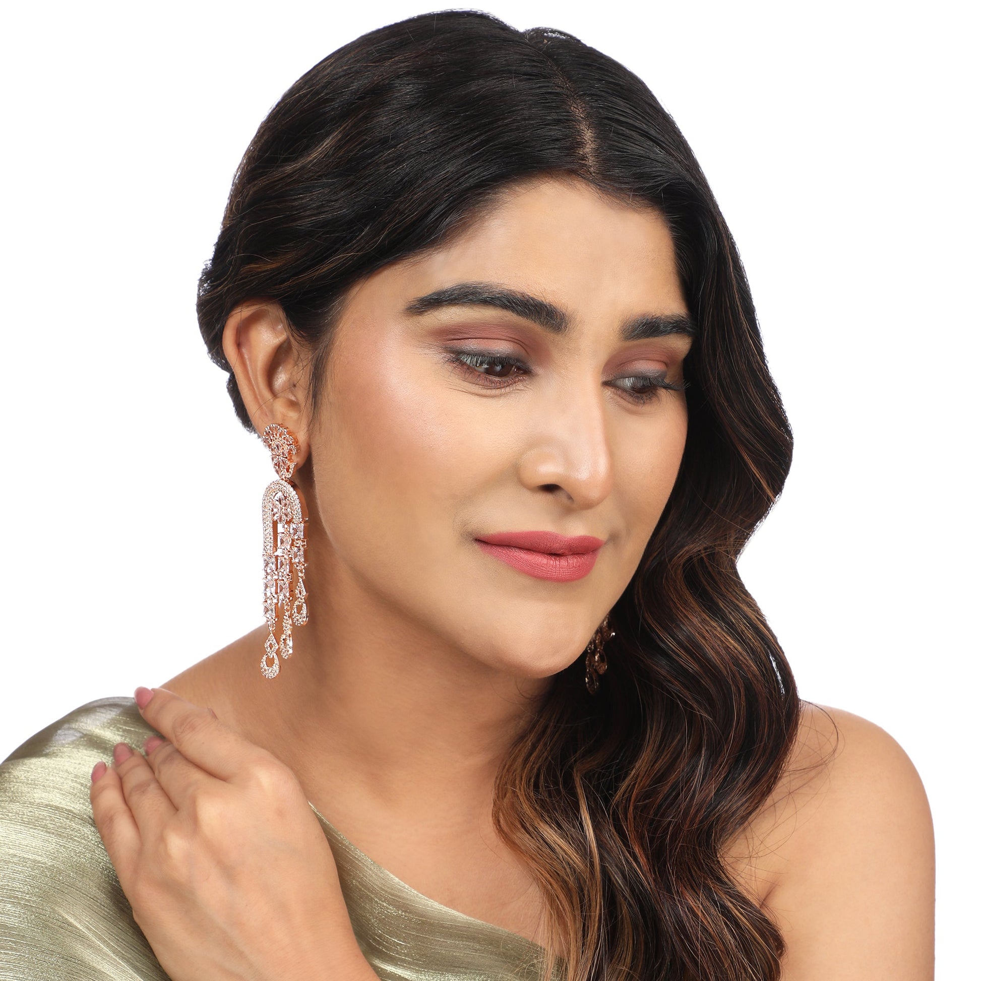 Opal Touch - Sleek Hoop Earrings - Earrings