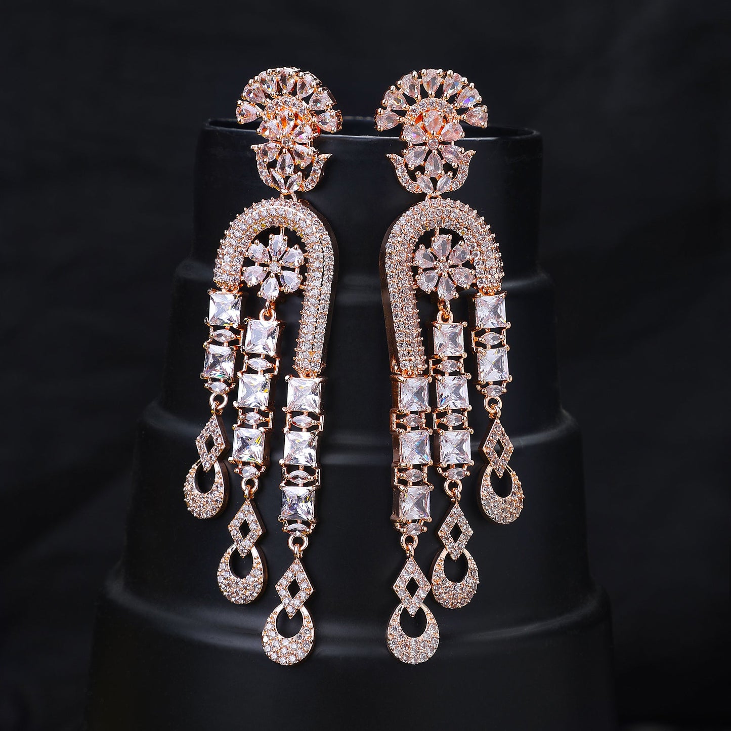 Opal Touch - Sleek Hoop Earrings - Earrings