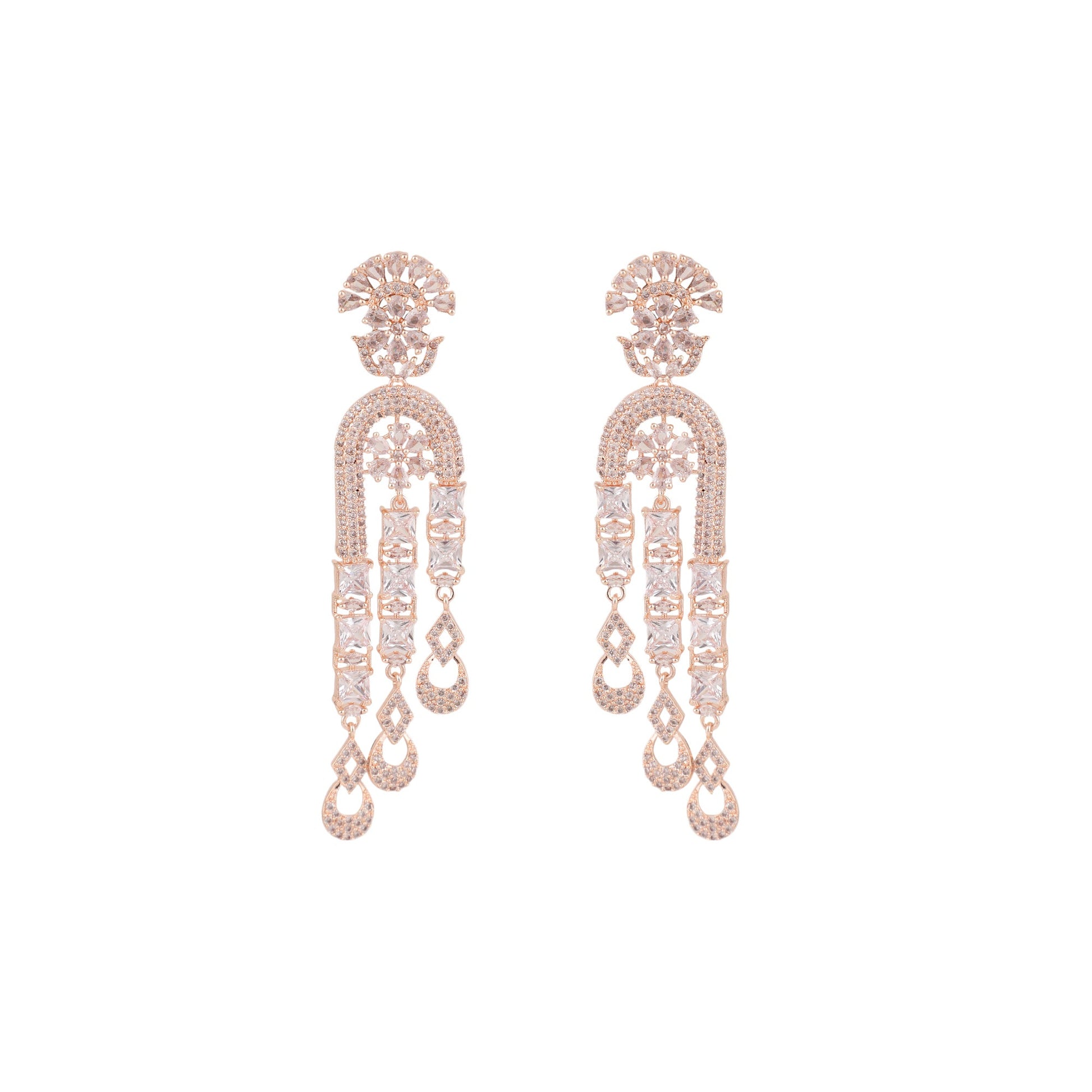 Opal Touch - Sleek Hoop Earrings - Earrings