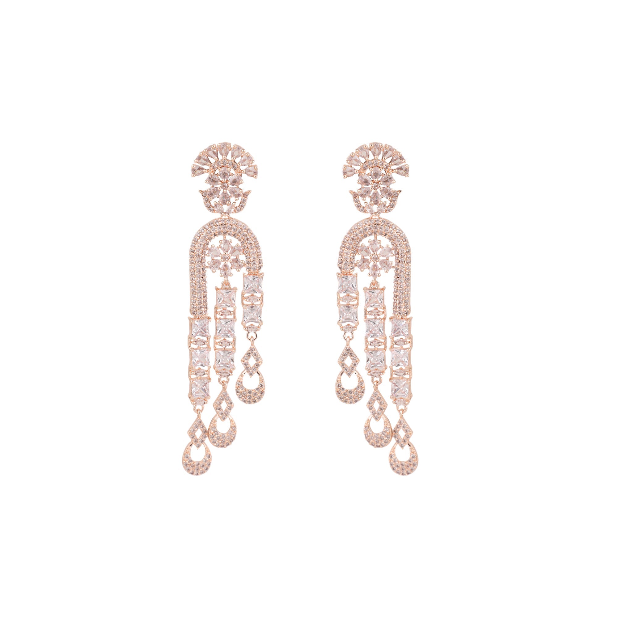 Opal Touch - Sleek Hoop Earrings - Earrings