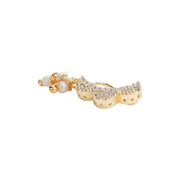 Opal Touch - Snowfall Elegance Opal Nose Pin - Nose Pin