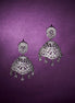 Opal Touch - Snowfall Shimmer Jhumka - Jhumka