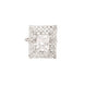 Opal Touch - Snowflake Glow Brass Ring -