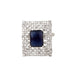Opal Touch - Snowflake Glow Brass Ring -