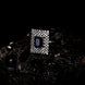 Opal Touch - Snowflake Glow Brass Ring -