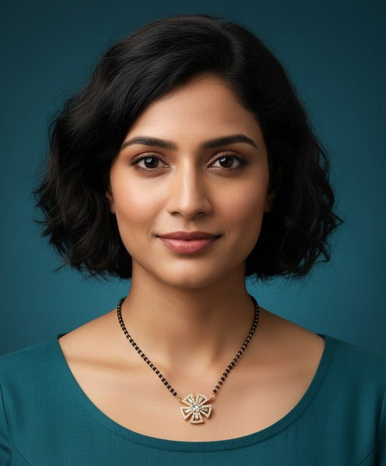 Soleil Promise Mangalsutra - Opal Touch