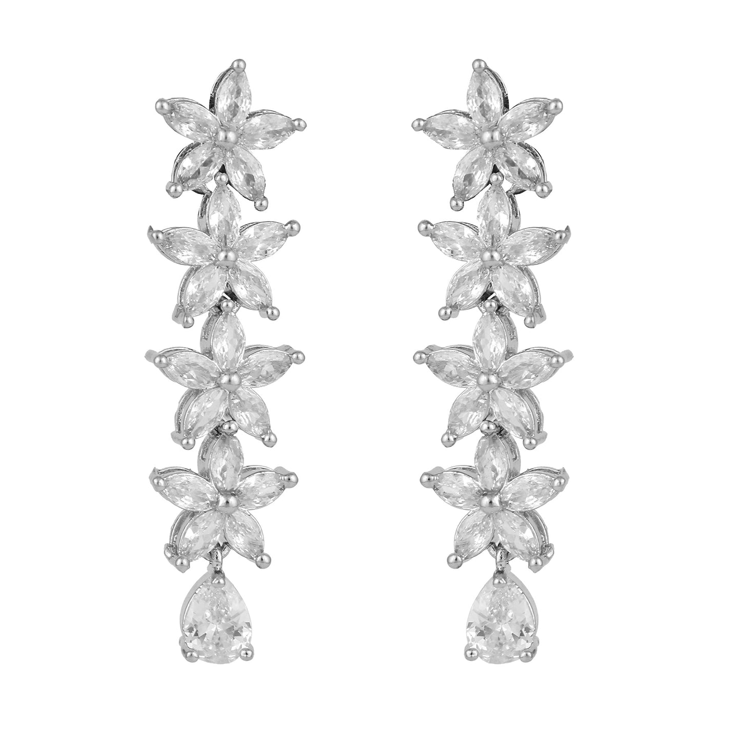 Opal Touch - Sparkling Stud Earrings - Earrings