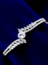Opal Touch - Sparkling White Rhodium Bracelet - Bracelets