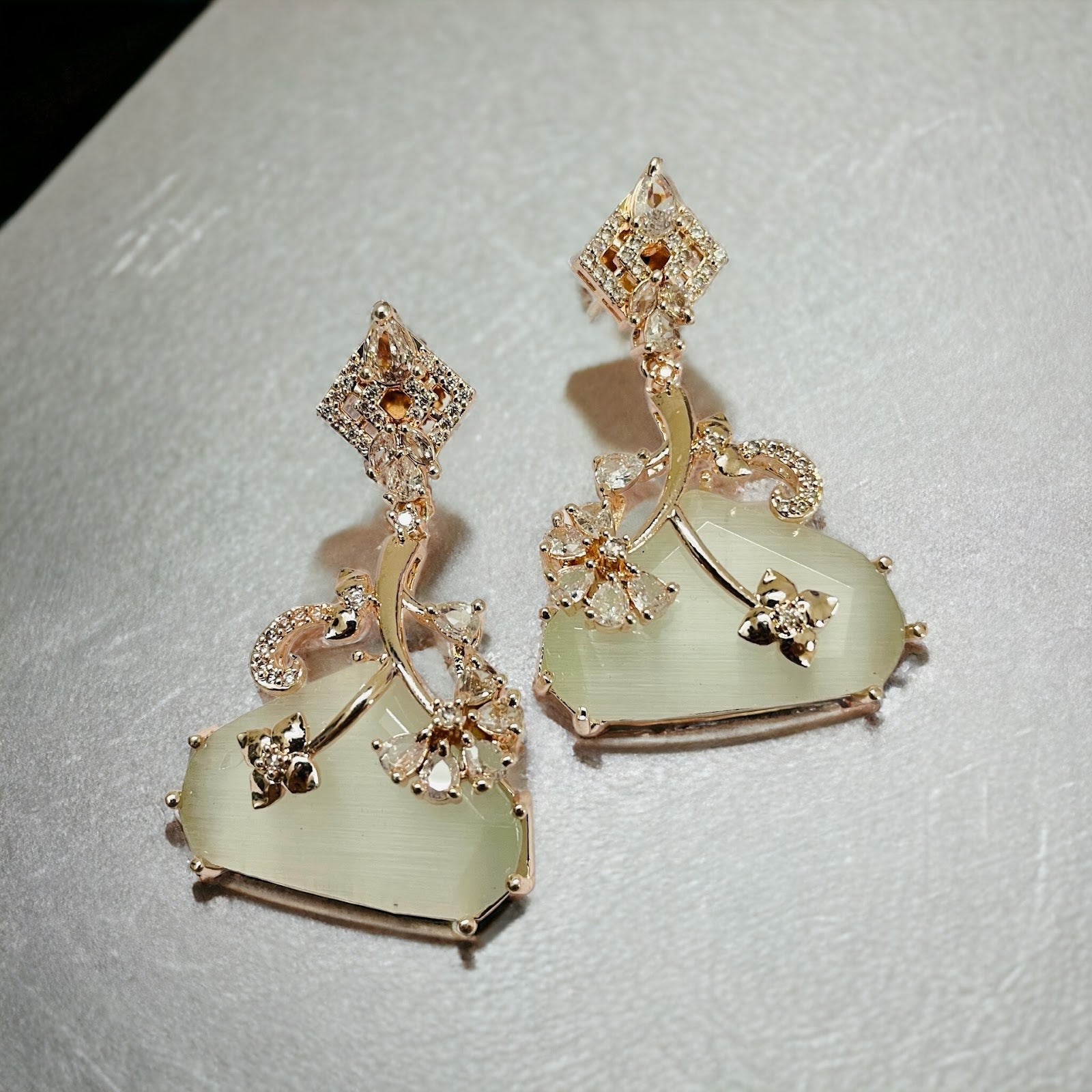 Earrings - Spring Meadow Sparkle Earrings - Opal Touch