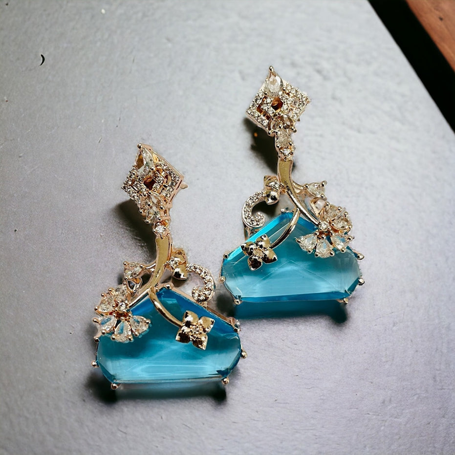Earrings - Spring Meadow Sparkle Earrings - Opal Touch