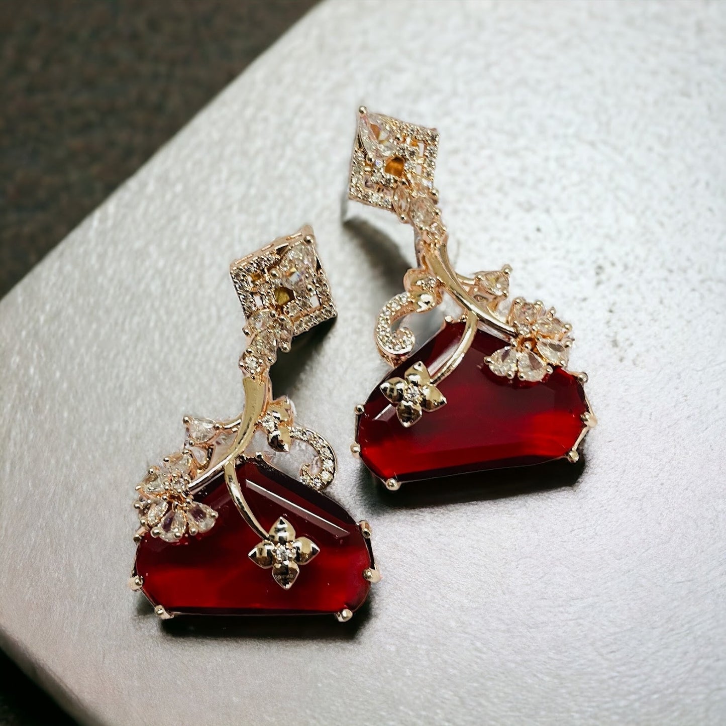 Earrings - Spring Meadow Sparkle Earrings - Opal Touch