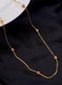 Opal Touch - Square Gold Plated Ball Chain - Chain