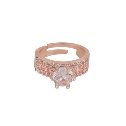 Opal Touch - Stackable Band Ring - Ring