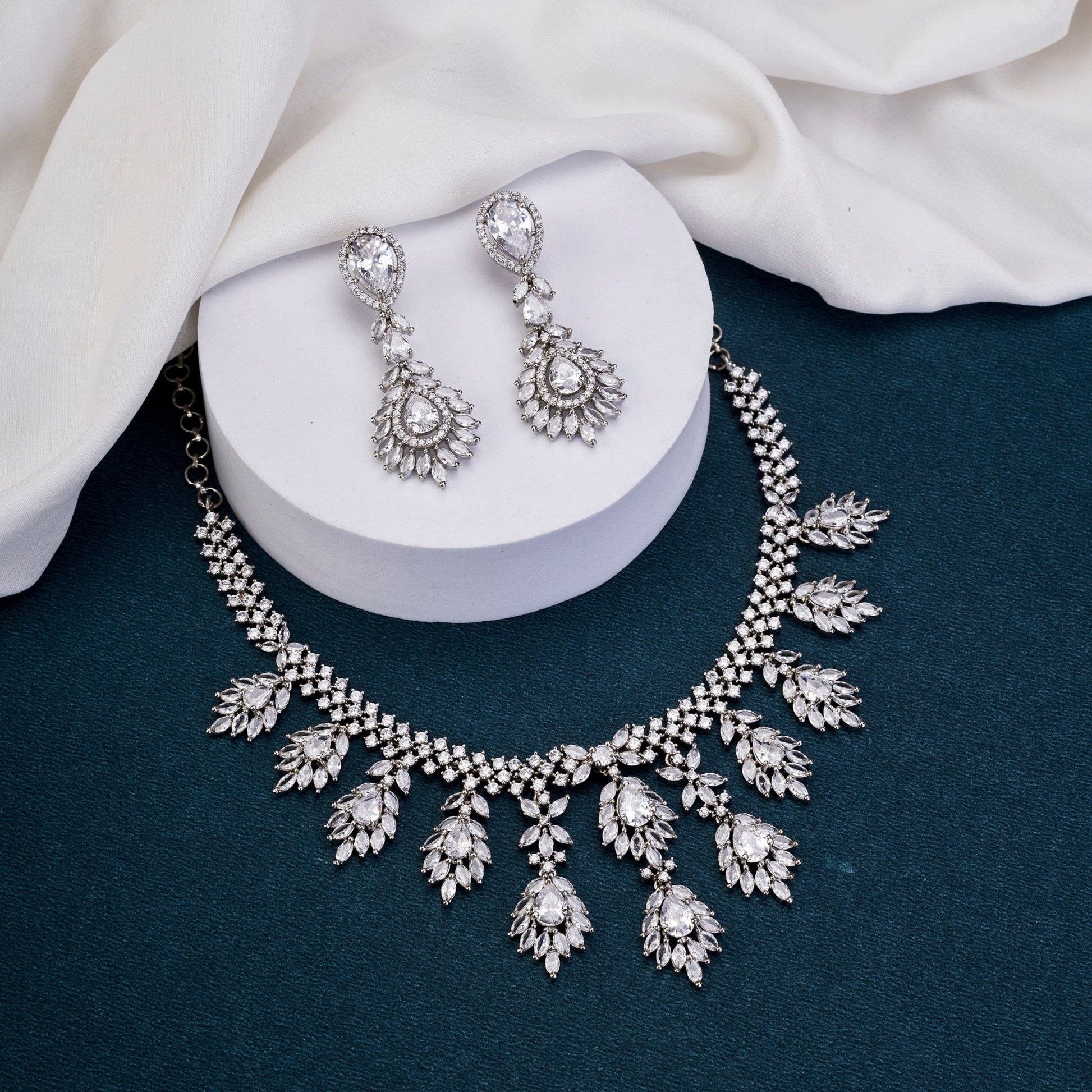 Necklace - Star Blossom Necklace Set - Opal Touch