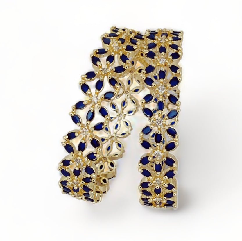 Star Gold Plated Bangles (Pack of 2) - Opal Touch