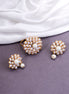 Combo - Stardust Gold Plated Ring and Stud Combo - Opal Touch
