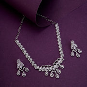 Necklace - Starlight Cascade Necklace Set - Opal Touch
