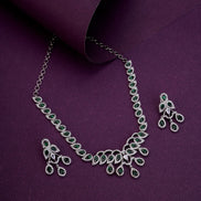 Necklace - Starlight Cascade Necklace Set - Opal Touch