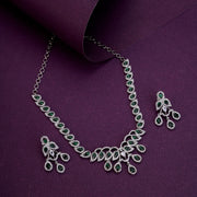 Necklace - Starlight Cascade Necklace Set - Opal Touch