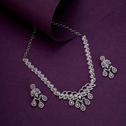 Necklace - Starlight Cascade Necklace Set - Opal Touch