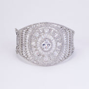 Bracelet - Starlight Stratum Rhodium Plated Bracelet - Opal Touch