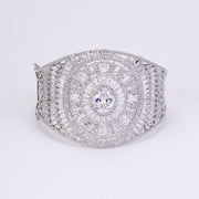 Bracelet - Starlight Stratum Rhodium Plated Bracelet - Opal Touch