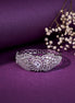 Bracelet - Starlight Weave rhodium Plated Bracelet - Opal Touch