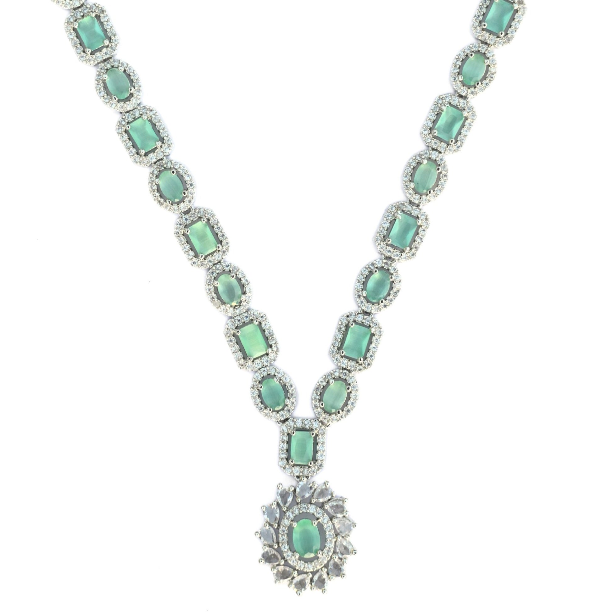 Starlit Elegance Necklace - Opal Touch
