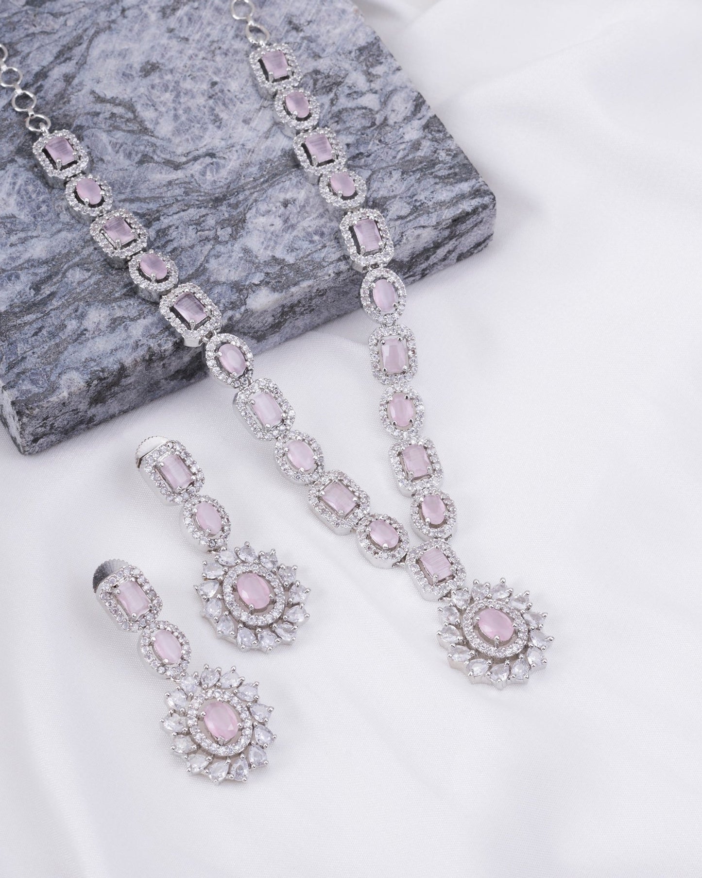 Opal Touch - Starlit Elegance Necklace - Necklace